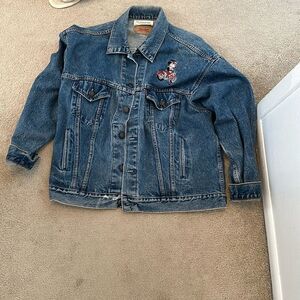 Levi’s vintage twin vintage Betty boop denim jacket. Fits like small